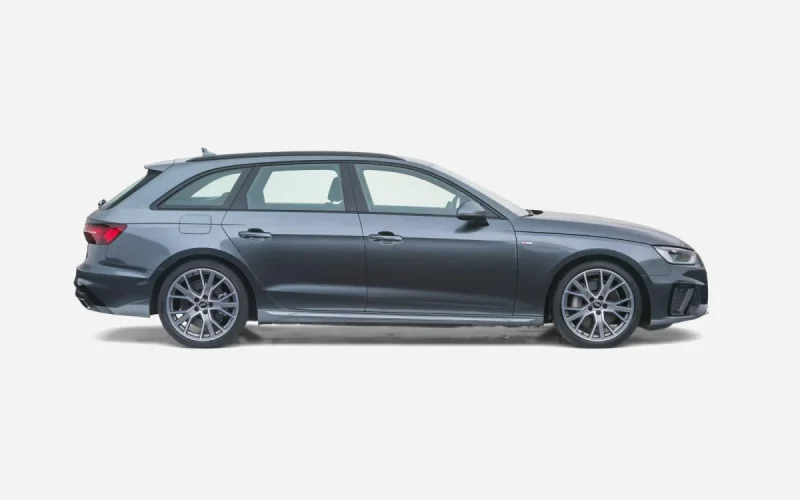 Audi A4, widok z boku