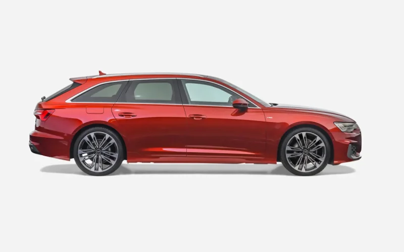 Audi A6 Avant, widok z boku