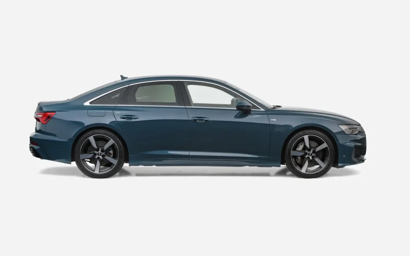 Audi A6, widok z boku