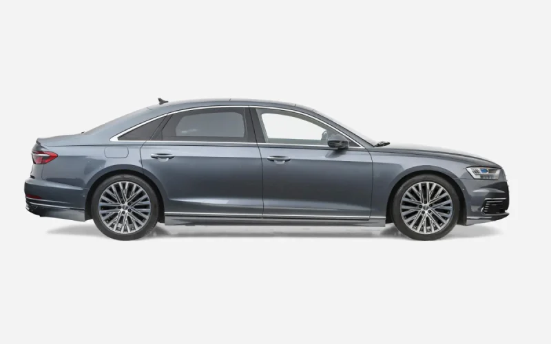 Audi A8, widok z boku