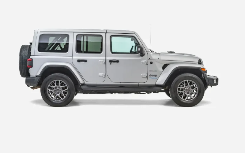 Jeep Wrangler, widok z boku