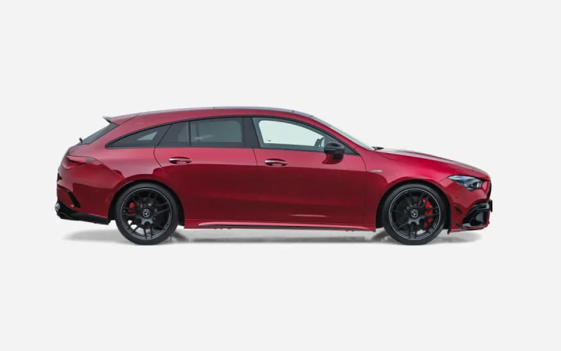 Mercedes-Benz CLA, widok z boku
