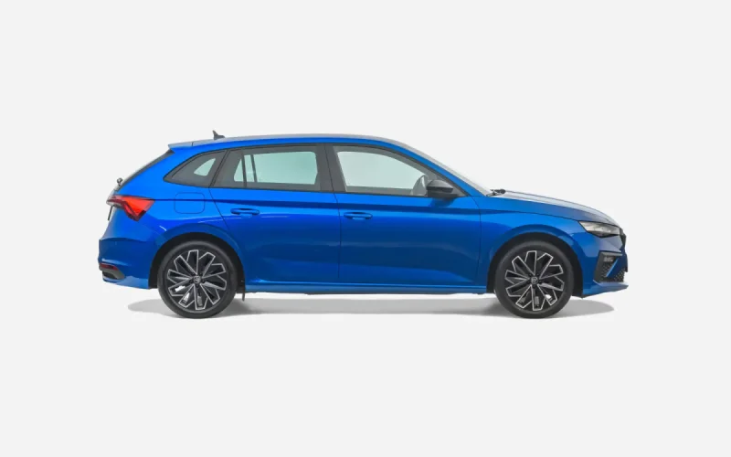 Skoda Scala, widok z boku