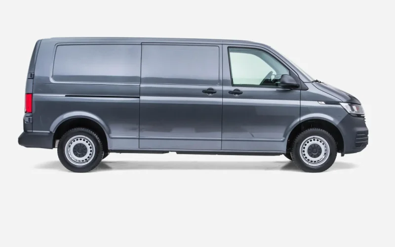 Volkswagen Transporter, widok z boku